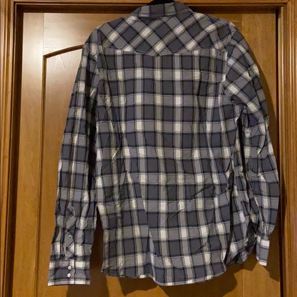 Vintage Fit Plaid Button Down - Picture 3 of 3